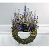Purple and Lavender Wreath Tribute Flowers - Flowers by Pouparina