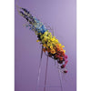 Colorful Sympathy Standing Spray - Flowers by Pouparina
