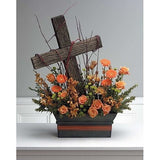 Flowers Garden and Cross Tribute - Flowers by Pouparina