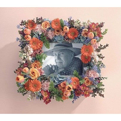 Sympathy Flowers Tribute Frame - Flowers by Pouparina