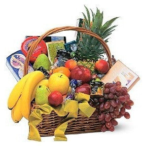 Fruits and Blooms Basket