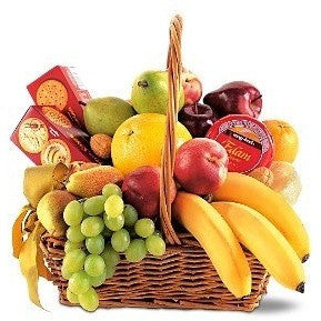 Fruits and Blooms Basket