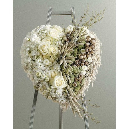 Mix Colors and Flowers Cross Standing Spray