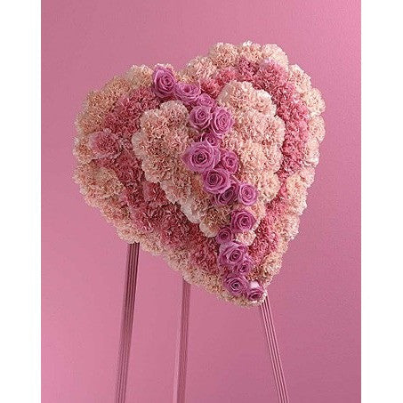 Bleeding Pink Heart Standing Spray